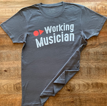 Load image into Gallery viewer, MEN'S WORKING MUSICIAN FASHION CREW, BY AIRGIGS