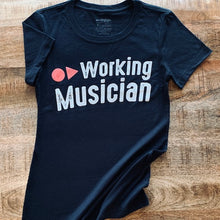 Load image into Gallery viewer, WOMEN'S WORKING MUSICIAN FASHION CREW, BY AIRGIGS